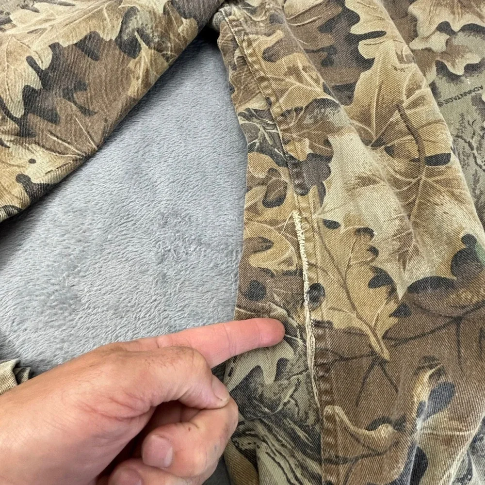 RedHead Advantage Camo Pants Mens 38x32 Made in USA Cotton Straight Leg Hunting